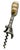Fine & Unusual Antique American Victorian Sterling Silver Inlayon Bone Wine Corkscrew - Circa 1900 For Sale - Image 15 of 18
