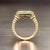Natural Emerald and Diamond Ring 6.5 14k Y Gold 2.32 TCW Certified For Sale - Image 4 of 13
