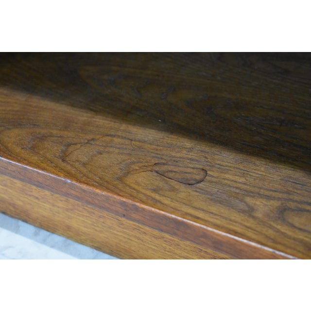 1960's Slate Top + Walnut Credenza Attributed to Jack Cartwright for Founders For Sale - Image 11 of 12
