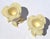 Mid-20th Century Lenox Rose Shaped Ceramic Fine Bone China Candle Holders, Pair For Sale - Image 10 of 13