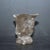 1940s 1940s Chinoiserie Hand Carved Liuli Glass Figural Wine Cup, Kneeling Beauty Sculpture, Decorative Libation Vessel For Sale - Image 5 of 9