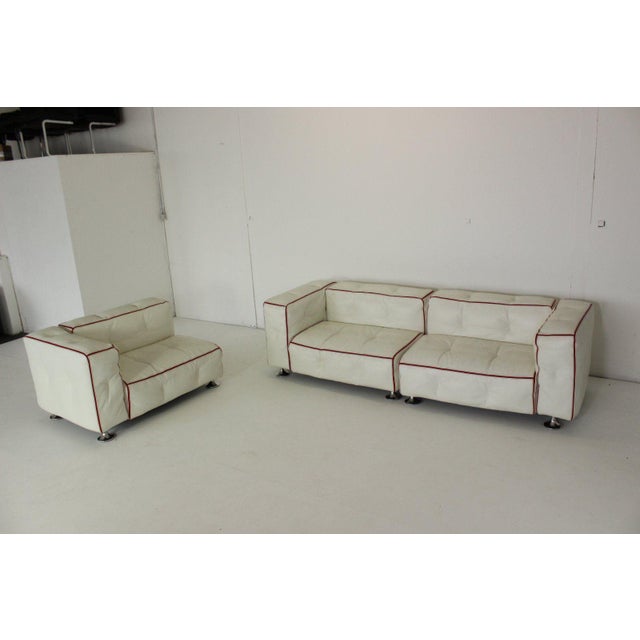 Don Corleon Sofa in White Leather from Bretz For Sale - Image 5 of 13