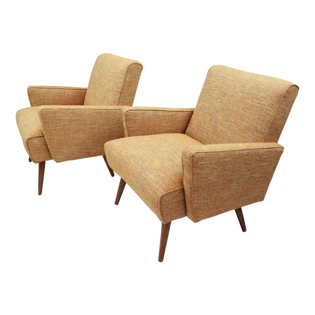 Mid Century Modern Chair Set of 2 For Sale