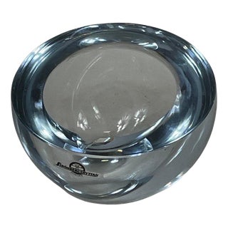 Geode Shaped Ashtray in Swedish Glass by Gunnar Nylund for Strombergshyttan For Sale