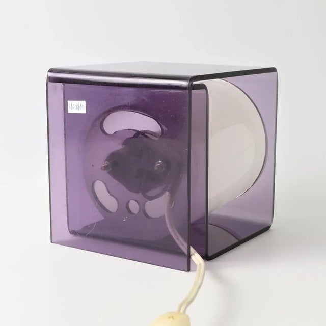 Space Age Acrylic Table Lamp, 1970s For Sale - Image 12 of 13