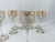 This exquisite set of eight antique wine goblets, crafted in France, exemplifies refined 19th-century glassmaking. Each...