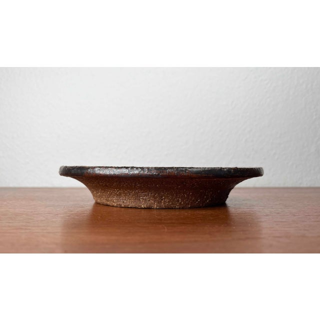 Mid-Century Modern Danish Studio Pottery Bowl by Aksel Larsen for Axella, 1960s For Sale - Image 14 of 17