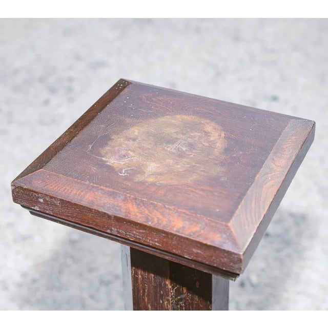 Wood Plant Stand, Italy, 1900s For Sale - Image 8 of 16