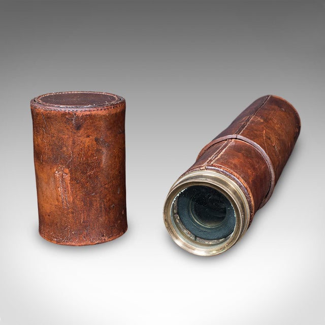 Large Antique 4 Draw Telescope, English, Maritime Spyglass, W Harris, William IV For Sale - Image 12 of 12