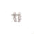 Metal 3.97 Carat Rose Cut Diamond Gold Earrings, Pair For Sale - Image 7 of 9