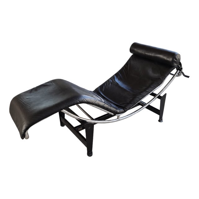 LC4 Chaise Longue Le Corbusier by Le Corbusier for Cassina, 1980s For Sale
