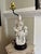 Blanc De Chine Figural MCM Asian Lamp For Sale - Image 10 of 11