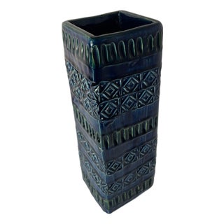 Rimini Blue Vase by Aldo Londi for Bitossi For Sale