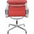 EA-208 Chair in Red Leather by Charles Eames, 2005 For Sale - Image 10 of 15