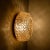 Yellow Amber Glass Wall Lights by Helena Tynell for Glashütte Limburg, Set of 2 For Sale - Image 8 of 16