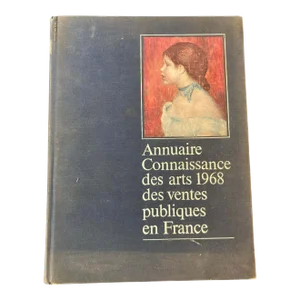 Annuaire connaissance des arts 1968 des ventes publiques en France Hardcover