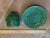Add a touch of charm to your table with this vintage Haldon Group ceramic tea set, beautifully designed with raised green...