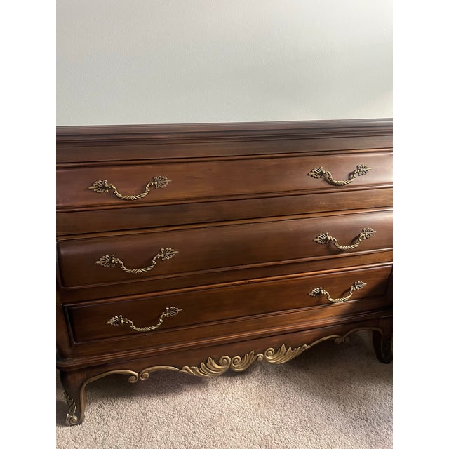 Vintage European Chest of Drawers set 3 of drawers Beautiful wood in perfect condition