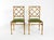 A pair of beautiful Regency-style metal chairs from the 1970s, featuring a faux bamboo design with a gold-tone finish....