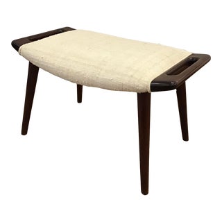 1950’s Mid-Century Hans Wegner Papa Bear Ottoman For Sale