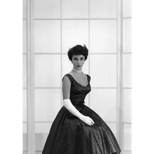 Elizabeth Taylor looking gorgeous as ever, photographed in front of window. Photographed in 1948 by John Engstead. 11x14...