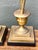 Vintage Palm Tree Brass Table Lamps - Pair For Sale - Image 9 of 10