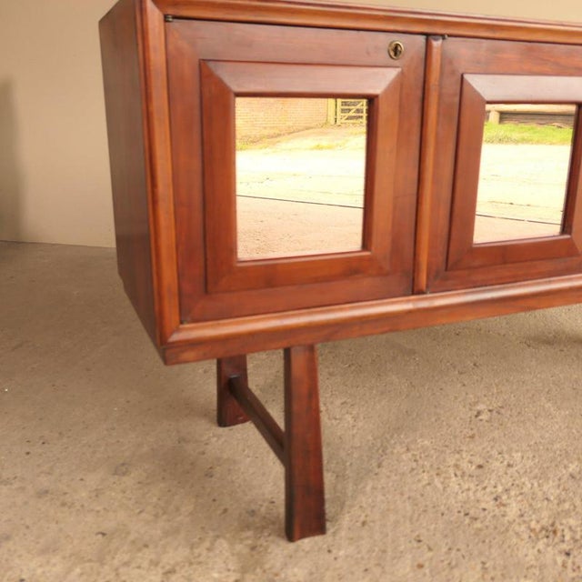 Rose Mirrored Sideboard in Wood For Sale - Image 6 of 18