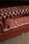 Late 20th Century Tufted Leather Chesterfield Sofa in Burgundy For Sale In Chicago - Image 6 of 15