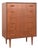 Mid-Century Modern Danish Teak Chest of Drawers, 1960s For Sale