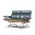 Mid-Century Modern Charles & Ray Eames for Herman Miller Model Es108 Mid Century Walnut and Leather Two-Seat Sofa For Sale - Image 3 of 10