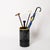 Special Edition Black and Yellow Cribbio Umbrella Stand attributed to Barbieri, Italy, 1980s For Sale - Image 9 of 11