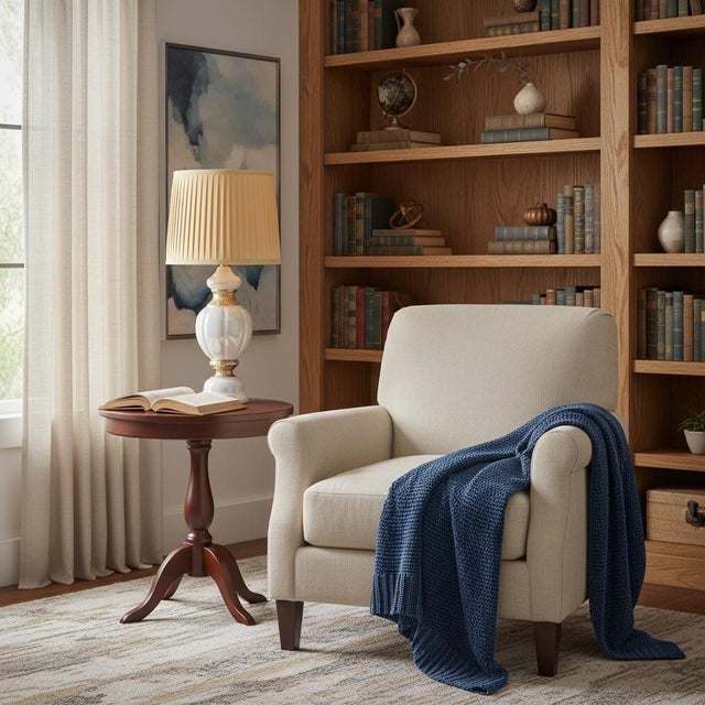 1970s Sculptural Opalescent Glass Accent Lamp With Gold Detailing. Hollywood Regency Statement Lighting For Sale - Image 5 of 6