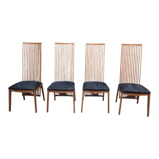 Vintage Italian Antonio Sibau "California" Side Chairs - 4 For Sale