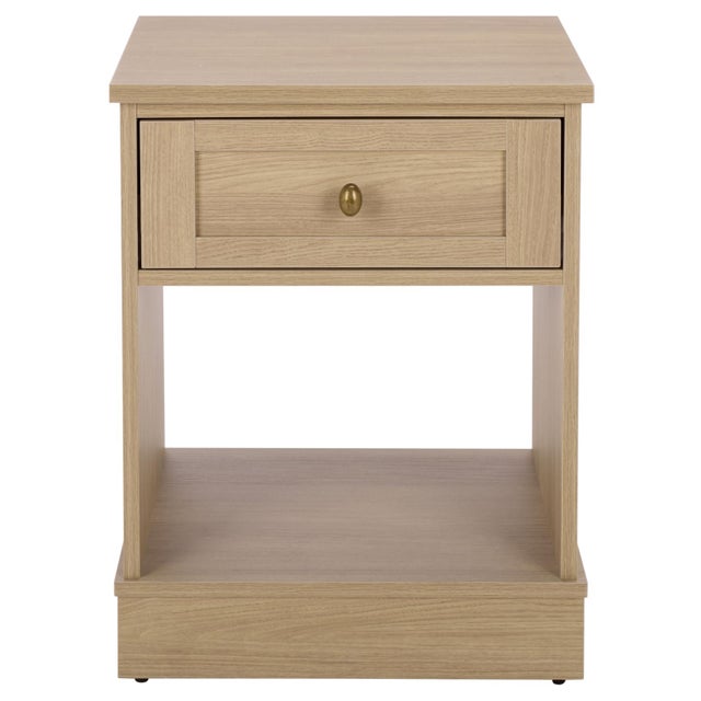 Shafa Side Table in Natural / Brass For Sale - Image 10 of 10