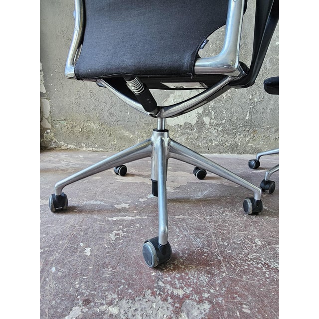 Metal Swivel Chairs by Alberto Meda for Vitra, Set of 2 For Sale - Image 7 of 11