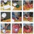 African Round Bowl Red Lucky Star For Sale - Image 3 of 4