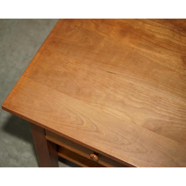 Brown Cherrywood Side Tables or Nightstands from Harrods London, Set of 2 For Sale - Image 8 of 18