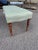 Wood Newly Upholstered English Bench For Sale - Image 7 of 8