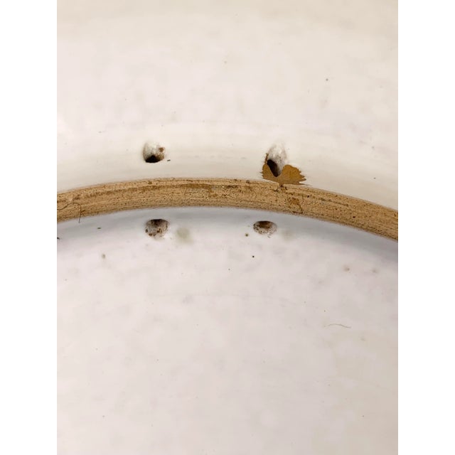 Vintage Italian Floral Decorative Plate For Sale - Image 11 of 13