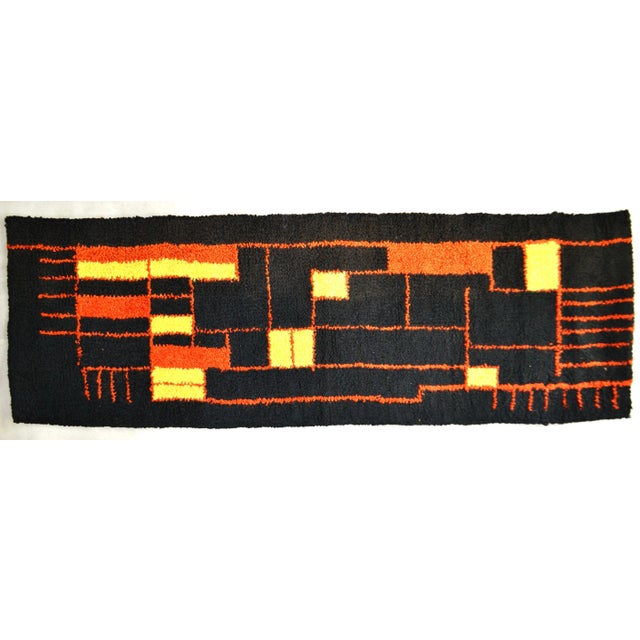 Probably made in wool or in a combination of a merger of wool and cotton This piece is attributed to the mentioned...