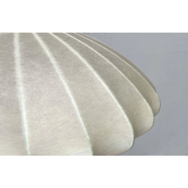 Mid-Century Modern Cocoon Pendant Lamp by Friedel Wauer for Goldkant Leuchten, Germany, 1960s For Sale - Image 13 of 18