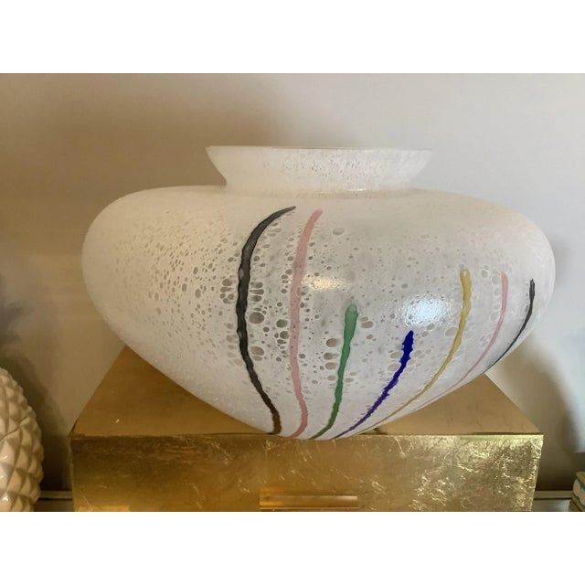 Vintage Costa Boda Large Glass Bowl For Sale In Charleston - Image 6 of 8