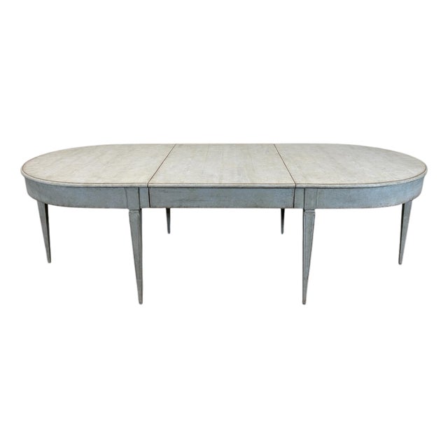 Mid 19th Century Gustavian Style Dining Table For Sale