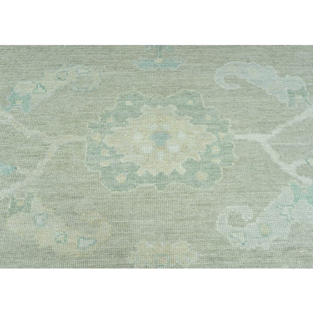 Turkish Turkish Oushak Rug 8' x 10'3" #19305 For Sale - Image 3 of 8