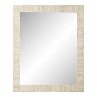 Serena and Lily Cyprus Bone Inlay Mirror For Sale