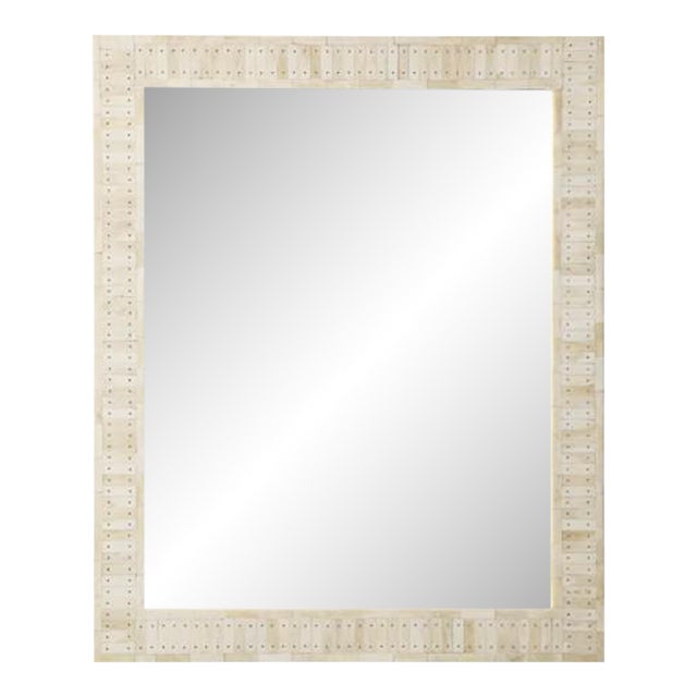 Serena and Lily Cyprus Bone Inlay Mirror For Sale