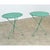This French pair of vintage metal bistro tables will make eye-catching occasional tables for your garden or interior,...