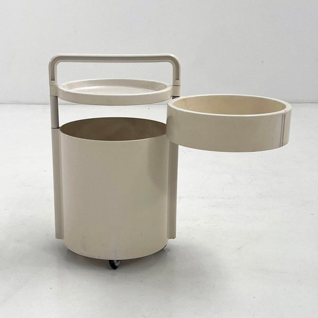 Storage Trolley by Franco Annoni for Kartell, 1970s For Sale - Image 11 of 11