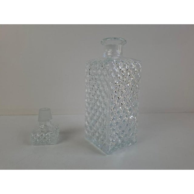 Vintage Crystal Whiskey Decanter and Tumblers from Bohemia, 1980s, Set of 7 For Sale - Image 9 of 18