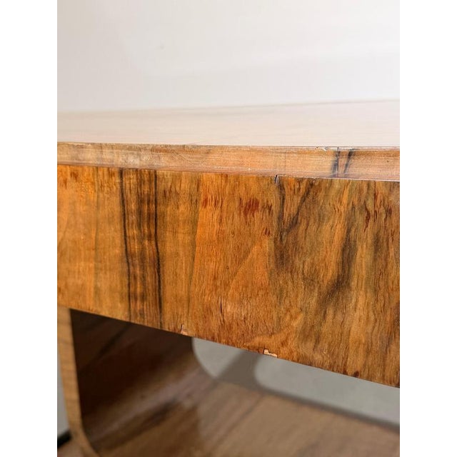 Art Deco Table with Glass Top For Sale - Image 5 of 10
